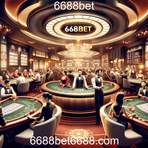 Experiência Imersiva nos Jogos Ao Vivo do 6688bet